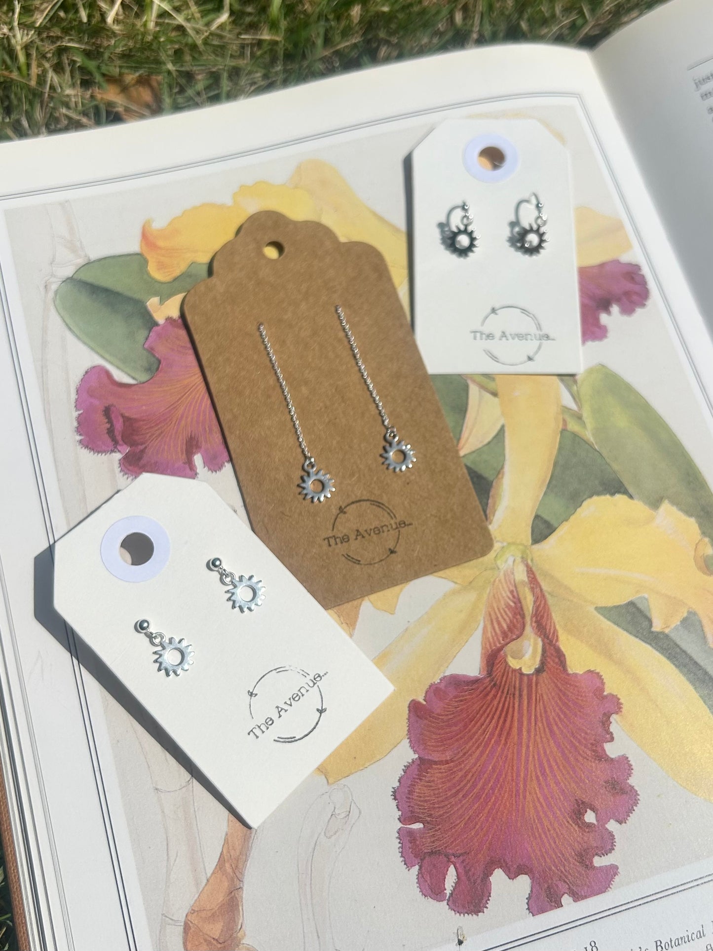 ☀️Sun Threader Earrings 💛