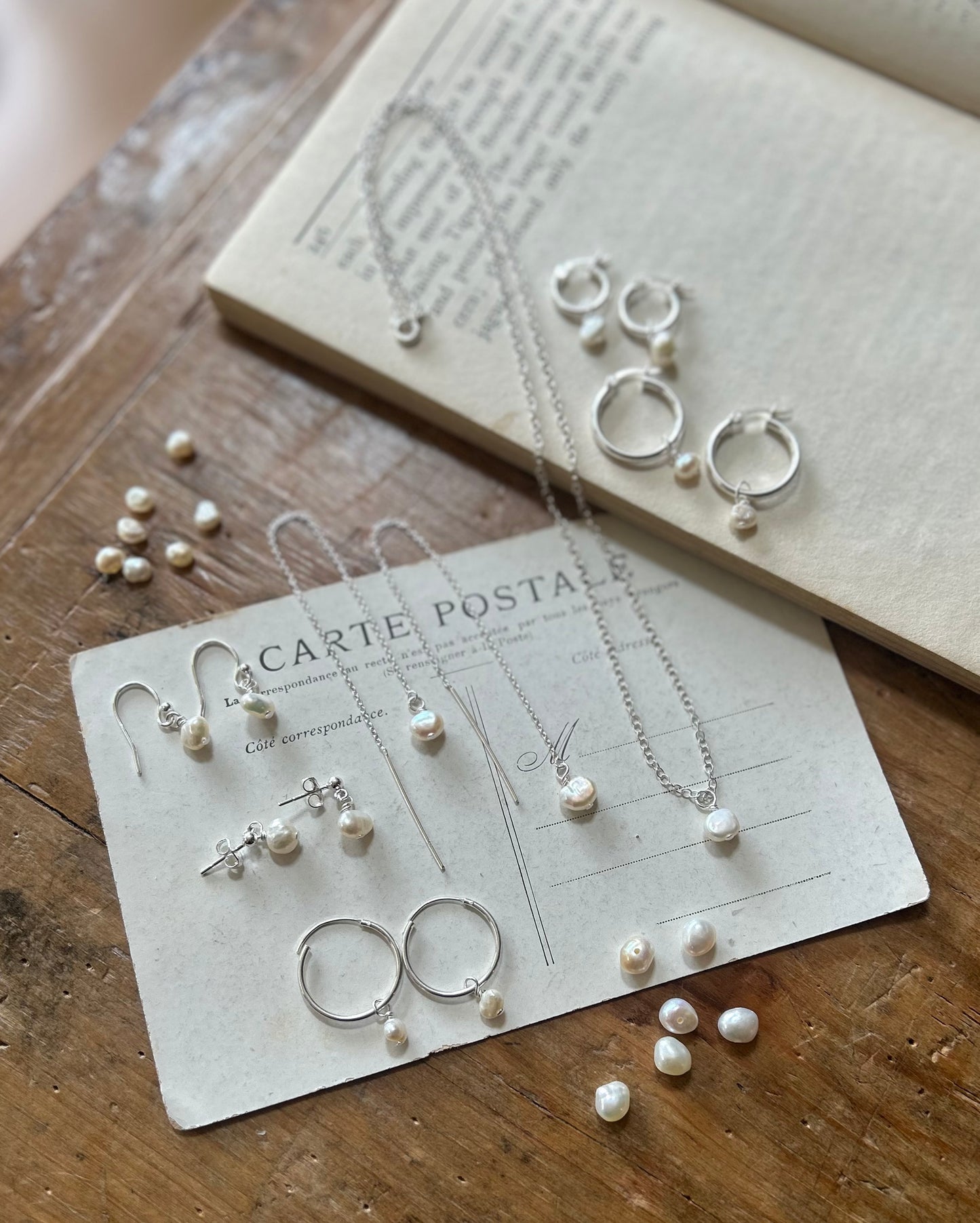 Freshwater pearl necklace