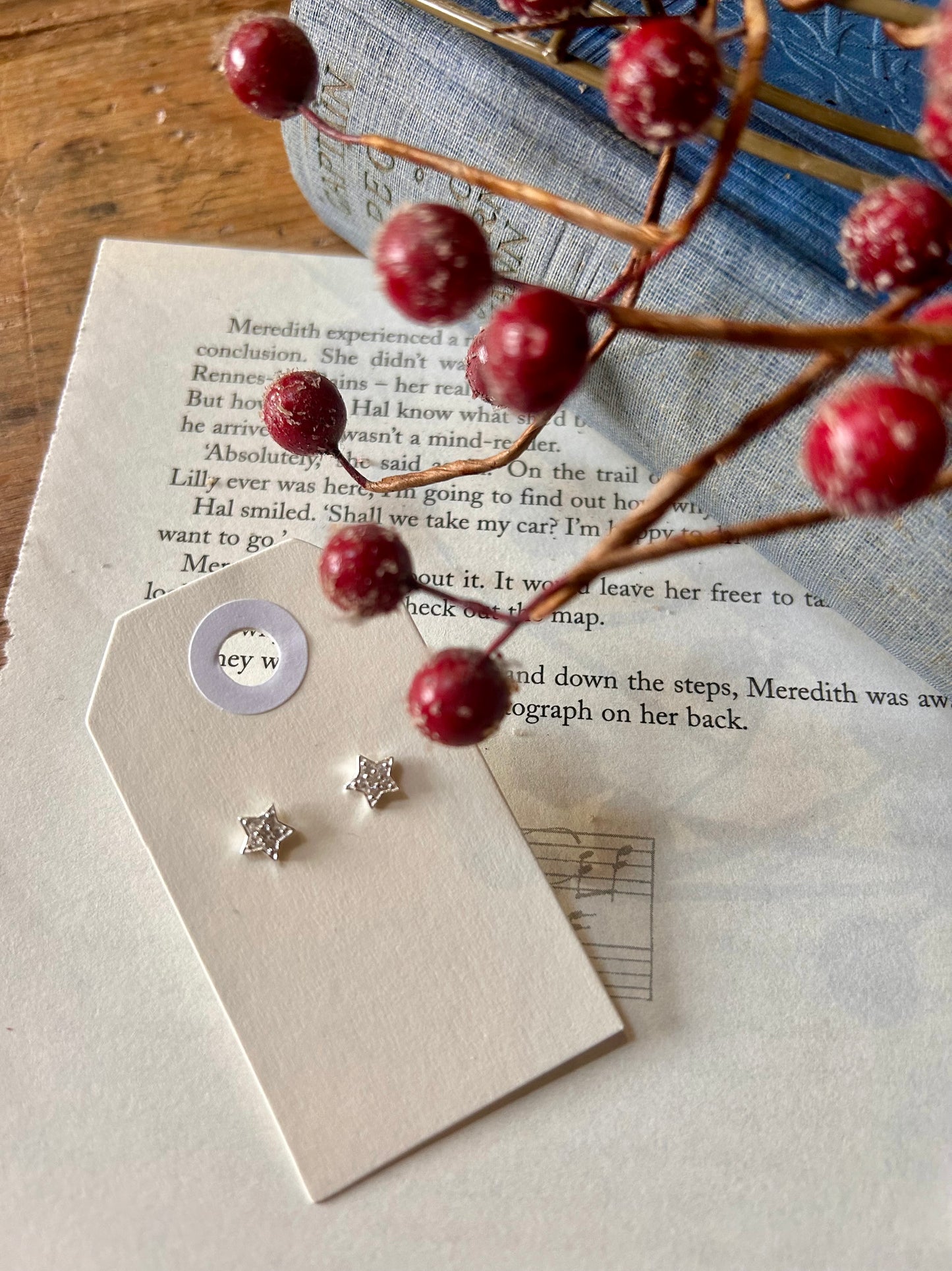Sparkle star stud earrings 🌟