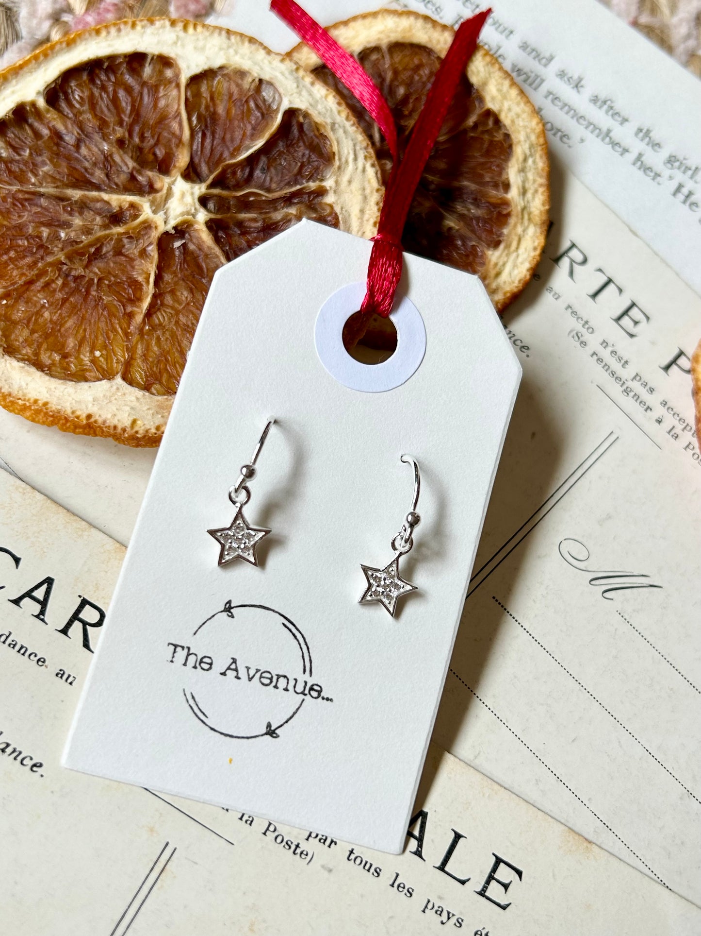Sparkle Star Dangle Hooks ⭐️