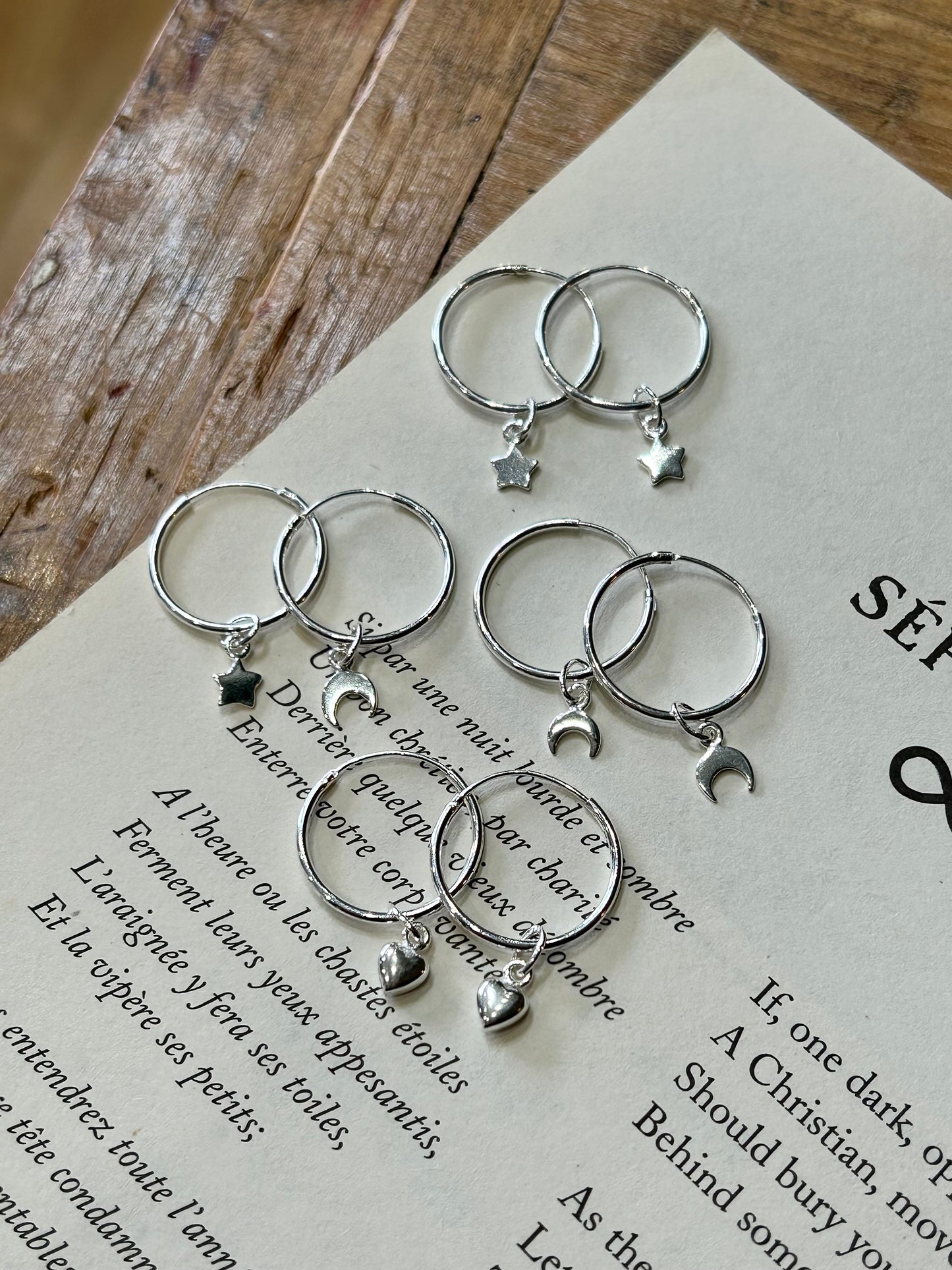 Heart sleeper hoops