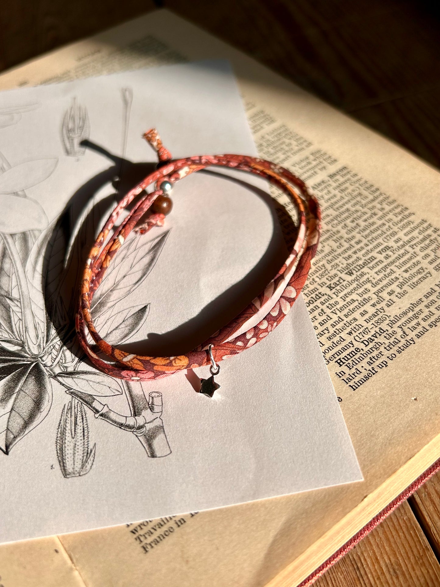 Fabric bracelet…Liberty of London (solid star) Ciara Autumn ✨