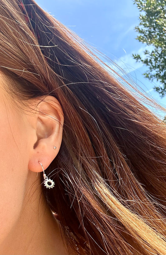 ☀️Sun drop hook earrings